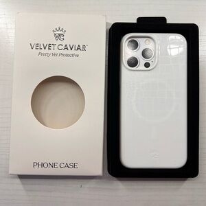 Velvet caviar iPhone 13 Pro Max case